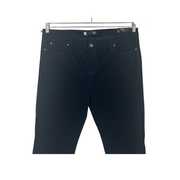 Kut From The Kloth jeans Karen Baby bootcut corduroy blue size 18 - Picture 2 of 5